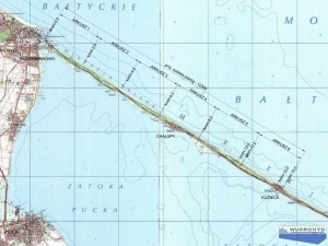 Budowa systemu ostróg na brzegu Półwyspu Helskiego